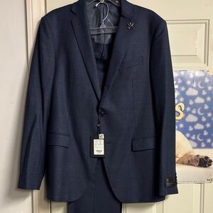 John Varvatos Midnight Blue Suit